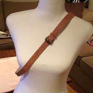 COPY - Elie Tahari Genuine Python belt